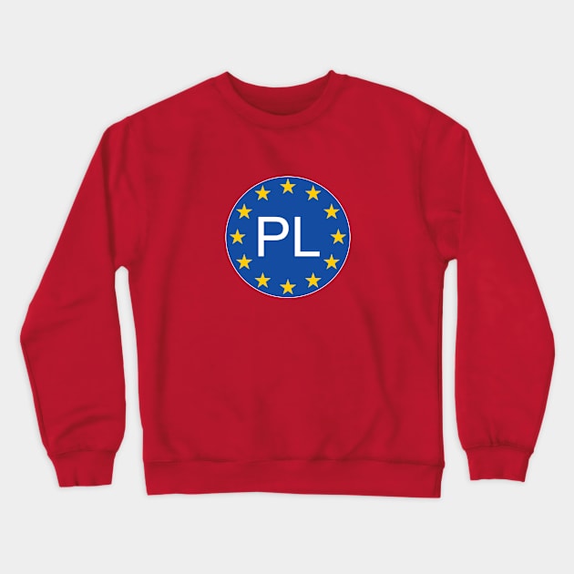 Poland Polska Crewneck Sweatshirt by Travellers